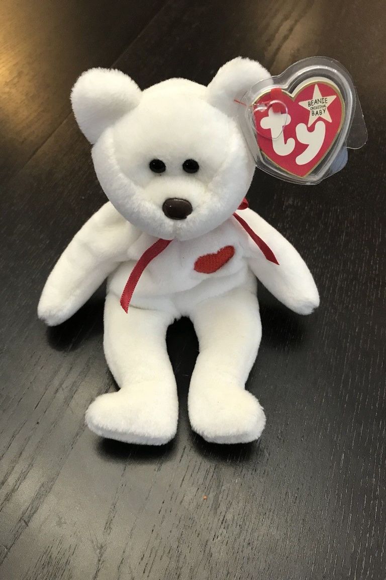 Valentino Bear rare beanie babies