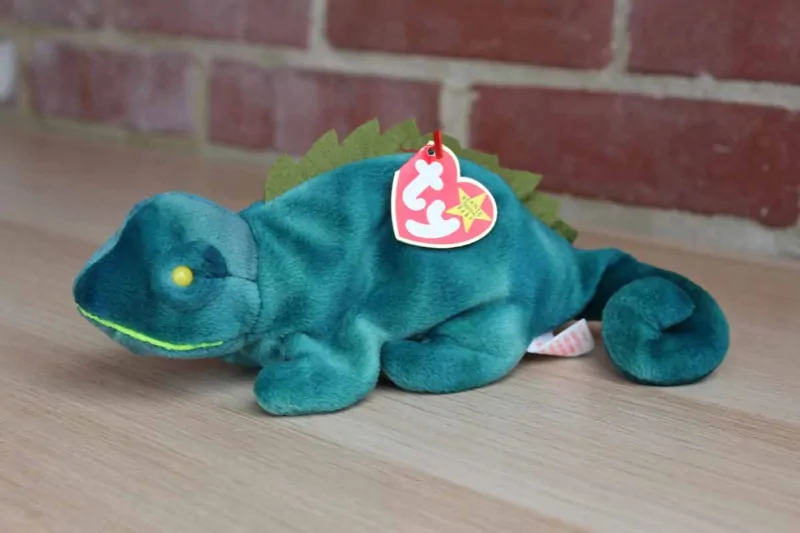 Iggy the iguana rare beanie babies