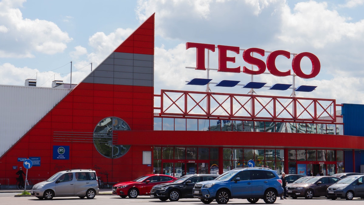 tesco store front tesco online delivery - cheapest supermarket delivery