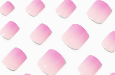 pink ombre nails claire's