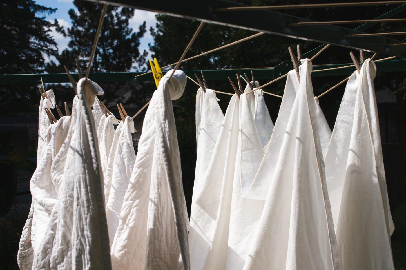 drying clothes