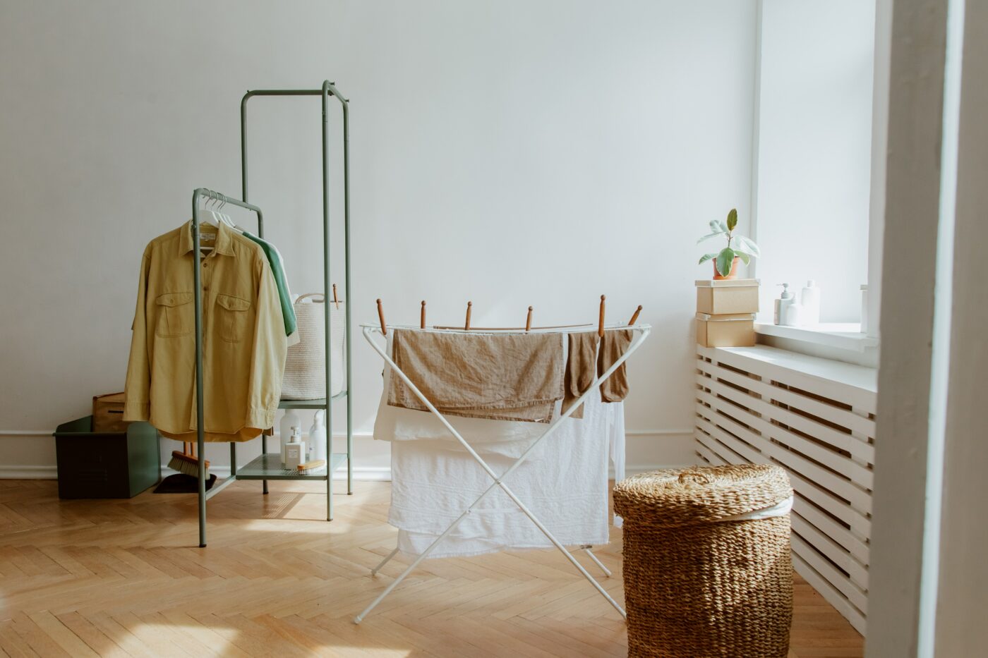 how to dry clothes without dryer