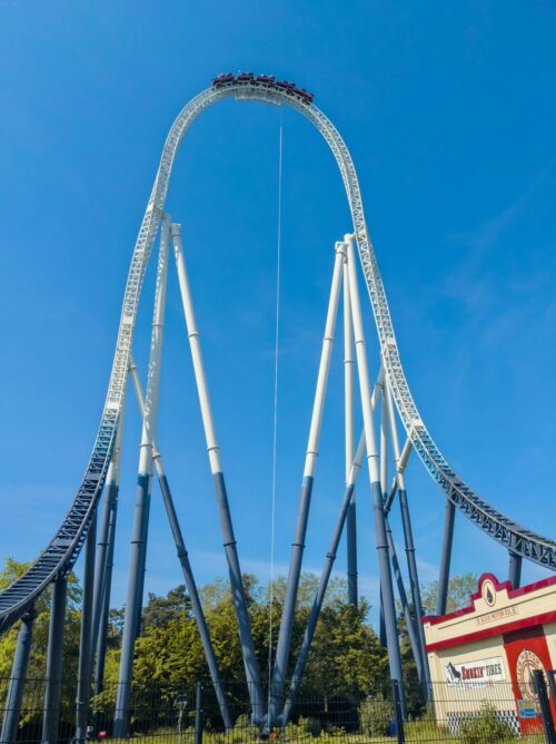 Stealth ride at thorpe park - best rollercoasters in the UK