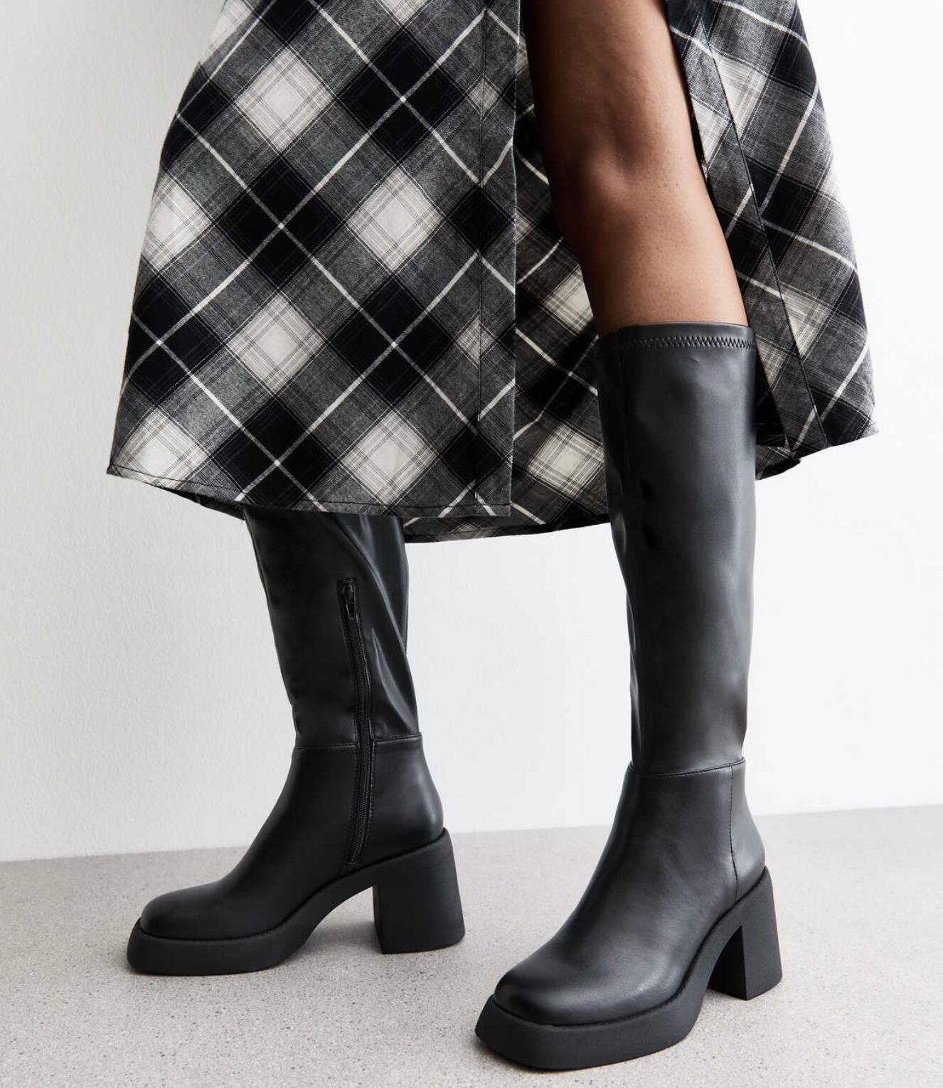 Knee high boots from New Look