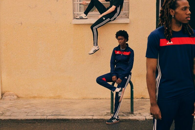 People wearing adidas clothes