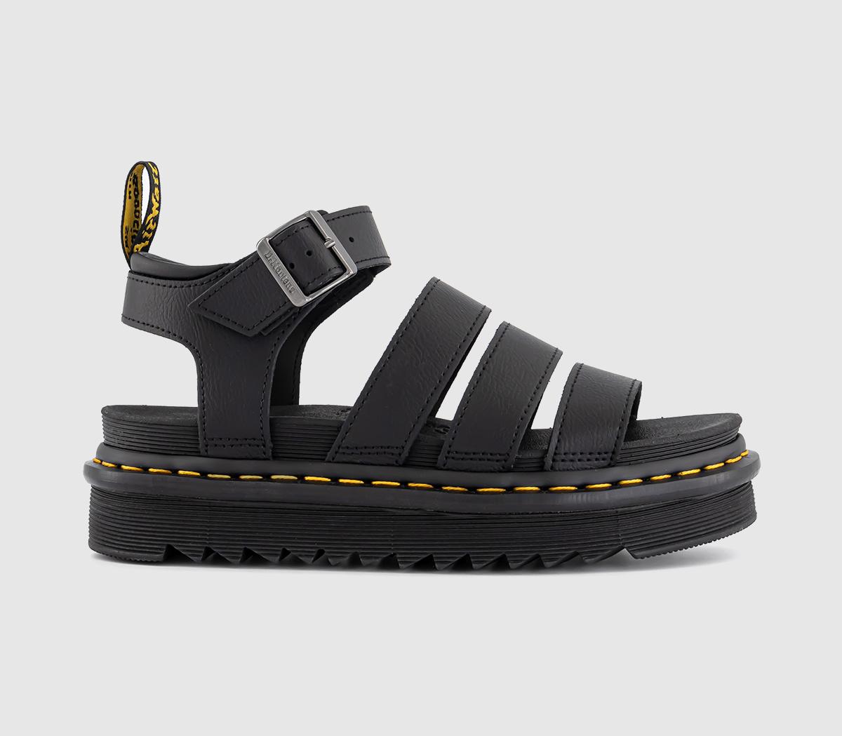Dr. Martens Womens Blaire Sandals Black Athena, 4