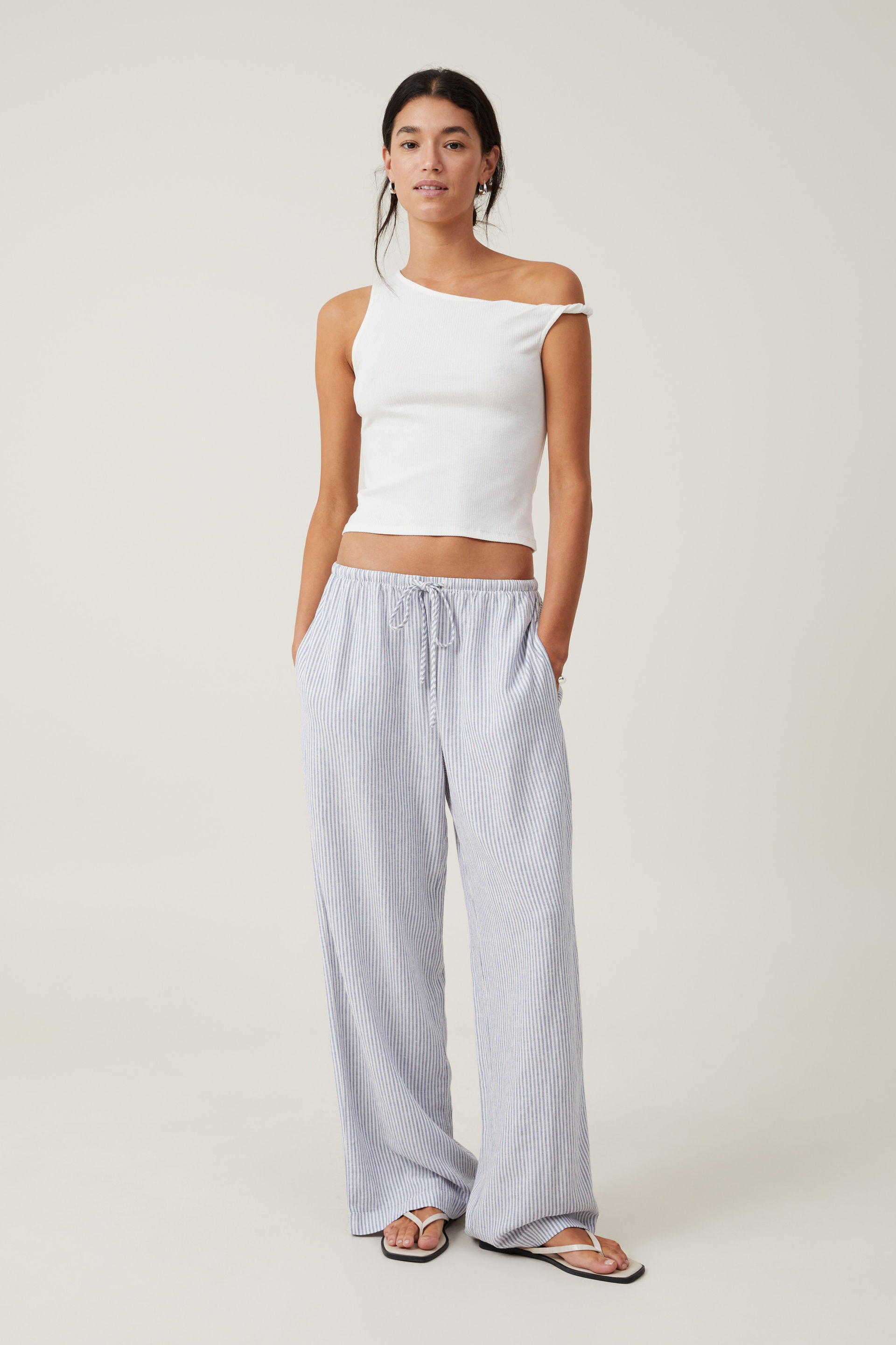 Cotton On Women - Haven Wide Leg Pant - Natural
