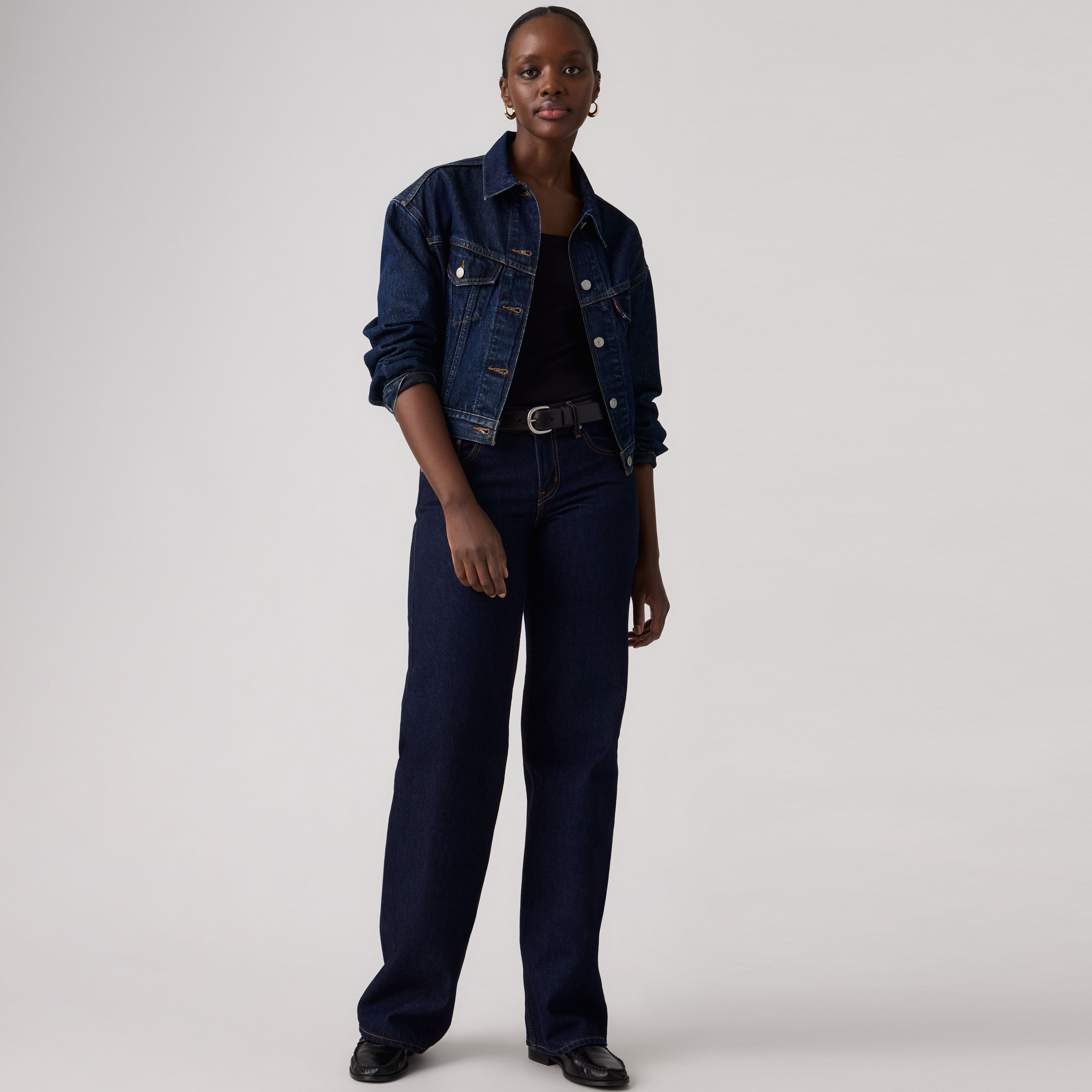 Levi's Low Loose Jeans - Women's - 25X30 - Medium Wash / Rescued City